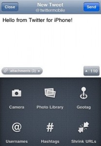 twitter for iphone